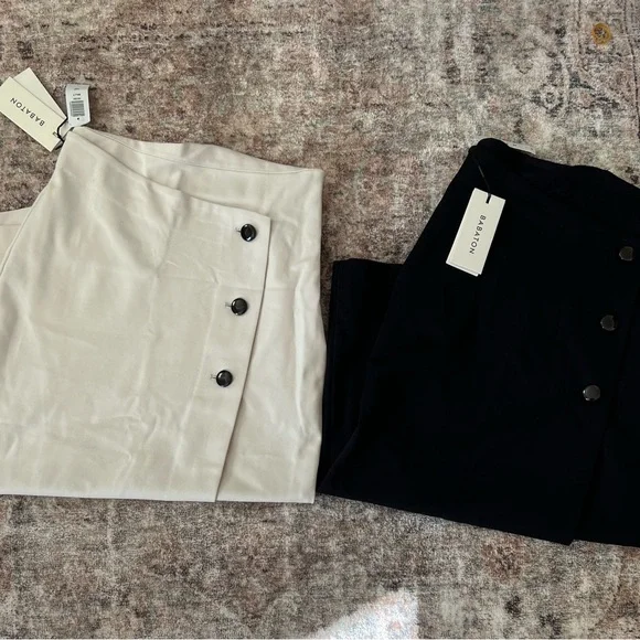 Babaton Pencil Skirts in Cream and Black